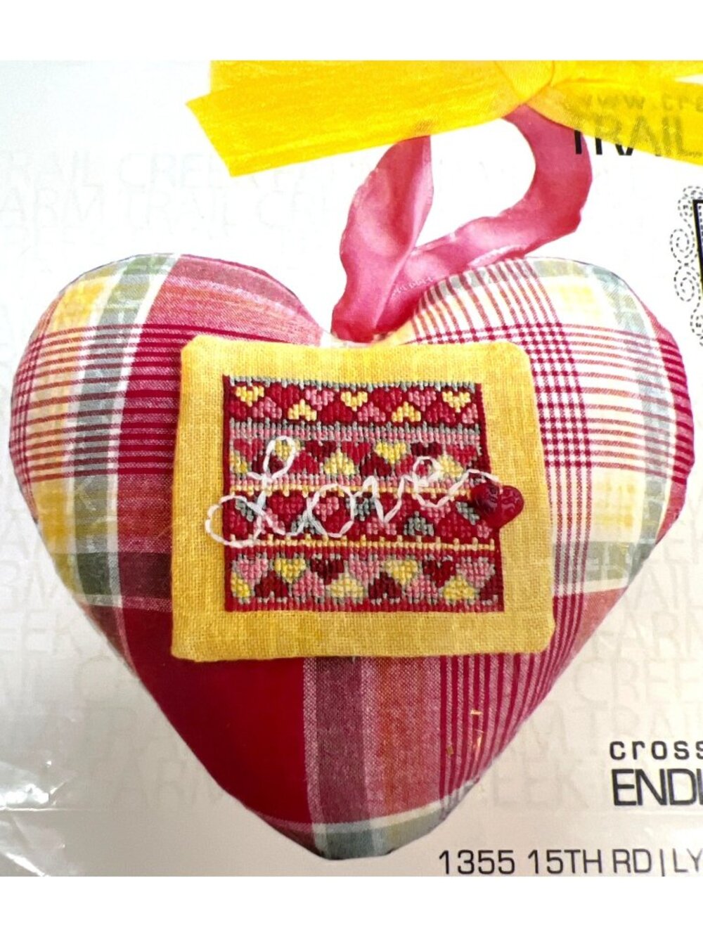 Endless Love Cross Stitch Chart & Pattern By Trail Creek Farm